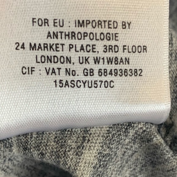 Anthro Postmark Striped Bojagi Bow 3/4 Sleeve Top - Picture 7 of 8